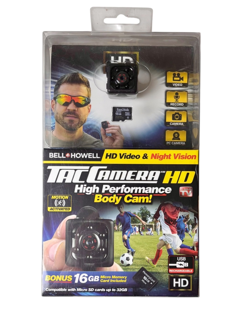 Bell And Howell Tactical HD Mini Camera New In Box